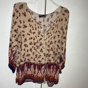 Pretty plus size blouse